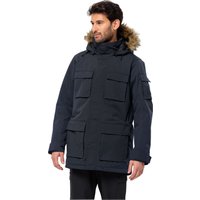 Jack Wolfskin Glacier Canyon Parka Wasserdichter Wintermantel Herren S blau night blue von Jack Wolfskin