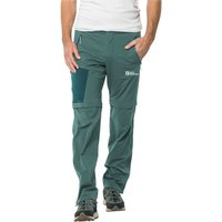 Jack Wolfskin Glastal Zip Away Pants Men Softshell-Wanderhose Herren 56 jade green jade green von Jack Wolfskin