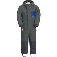 Jack Wolfskin Gleely 2L Ins Overall Kids Schneeanzug Kinder 92 grau slate green von Jack Wolfskin