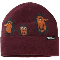 Jack Wolfskin Gleely Beanie Kids Beanie Mütze Kinder one size boysenberry 51 boysenberry 51 von Jack Wolfskin