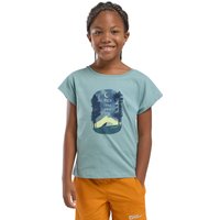 Jack Wolfskin Graphic Girls T-Shirt T-Shirt aus Bio-Baumwolle Kinder 128 multi color PRINT soft jade von Jack Wolfskin