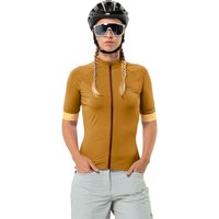 Jack Wolfskin Gravex FZ S|S Women Radtrikot Damen XL orange,brown Salted Caramel von Jack Wolfskin