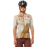 Jack Wolfskin Gravex Printed FZ S|S Women Funktionsshirt Damen L miscellaneous,orange,brown Strata Salted Caramel von Jack Wolfskin