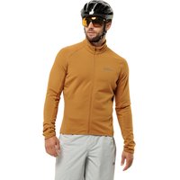 Jack Wolfskin Gravex Thermo FZ Men Fleecejacke Herren L braun salted caramel von Jack Wolfskin