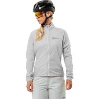 Jack Wolfskin Gravex Wind Jacket Women Fahrrad-Softshelljacke Damen L grey Cool Grey von Jack Wolfskin