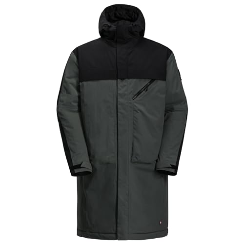 Jack Wolfskin HEUMARKT 2L PARKA slate green L von Jack Wolfskin