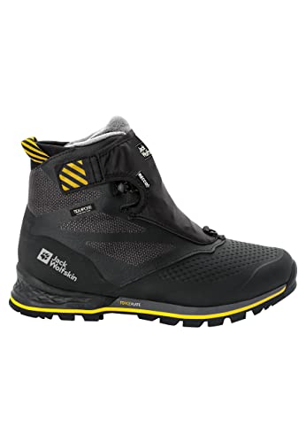 Jack Wolfskin Herren 1995 Series Texapore Mid M, Black / Burly Yellow Xt, 48 EU von Jack Wolfskin