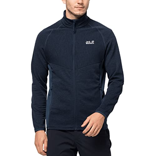 Jack Wolfskin Herren Active Tongari M Jacke, Thunder Blue, X-Large von Jack Wolfskin