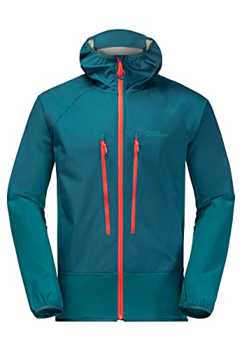 Jack Wolfskin Herren Alpspitze Jacke, Blue Coral, L von Jack Wolfskin