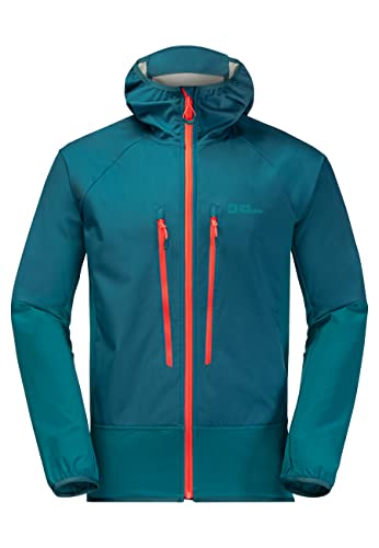 Jack Wolfskin Herren Alpspitze Jacke, Blue Coral, XL von Jack Wolfskin