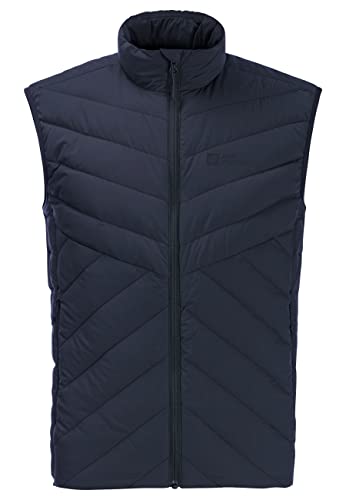 Jack Wolfskin Herren Athletic Daunenweste, Night Blue, XL von Jack Wolfskin