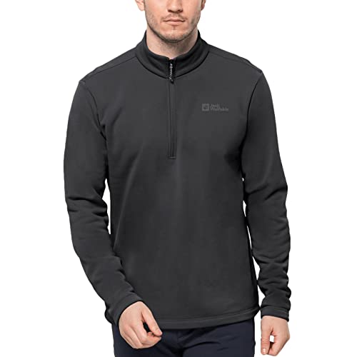 Jack Wolfskin Herren Baiselberg Pullover, Black, XL von Jack Wolfskin