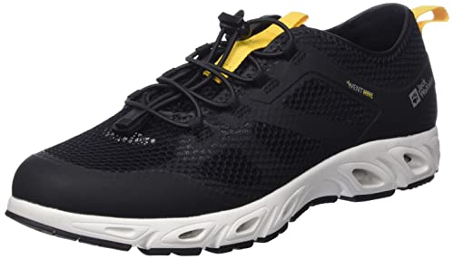 Jack Wolfskin Herren Breezer Vent Low M, Black / White, 42 EU von Jack Wolfskin