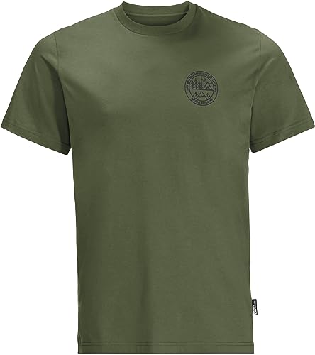 Jack Wolfskin Herren Campfire T-Shirt, Greenwood, M von Jack Wolfskin