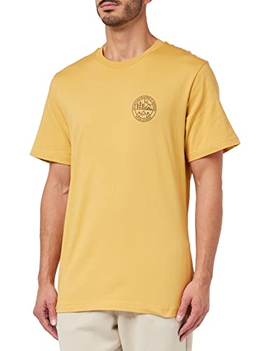 Jack Wolfskin Herren Campfire T-Shirt, Honey Yellow, S von Jack Wolfskin