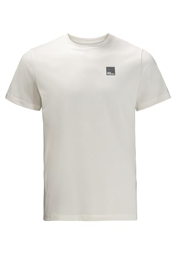 Jack Wolfskin Herren Commute T-Shirt, Silver Cloud, XL von Jack Wolfskin