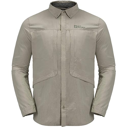 Jack Wolfskin Herren Diskovera T-Shirt, Misty Green, XL von Jack Wolfskin