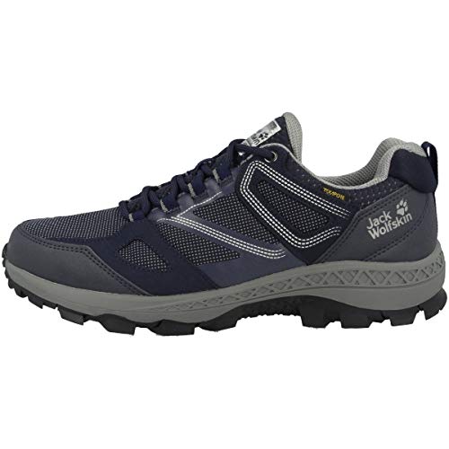 Jack Wolfskin Herren Downhill Texapore Low M Outdoorschuhe, Dark Blue/Grey, 40 EU von Jack Wolfskin