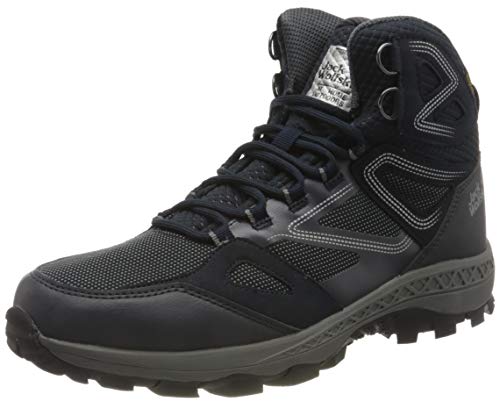 Jack Wolfskin Herren Downhill Texapore MID M Outdoorschuhe, Dark Blue/Grey, 40 EU von Jack Wolfskin