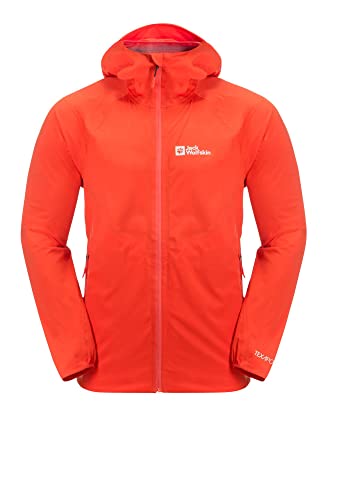 Jack Wolfskin Herren Emberberg 3L Jacke, Strong Red, 3XL von Jack Wolfskin