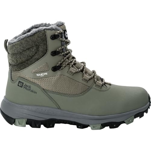 Jack Wolfskin Herren Everquest Texapore HIGH M Winterstiefel, Dusty Olive, 39.5 EU von Jack Wolfskin