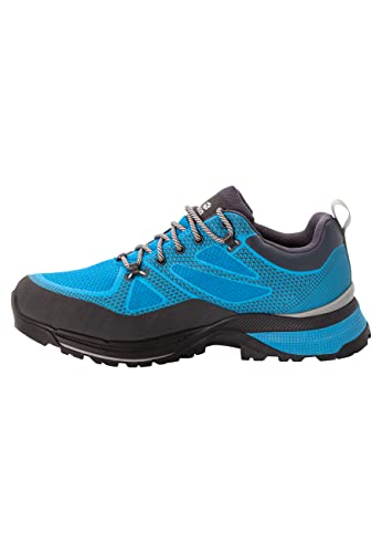 Jack Wolfskin Herren Force Striker Texapore Low M, Blue / Lime, 41 EU von Jack Wolfskin