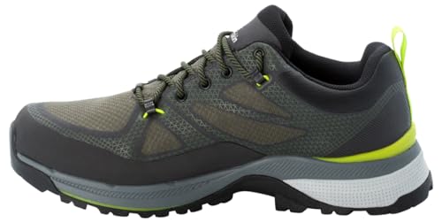 Jack Wolfskin Herren Force Striker Texapore Low M, Lime / Dark Green, 39.5 EU von Jack Wolfskin