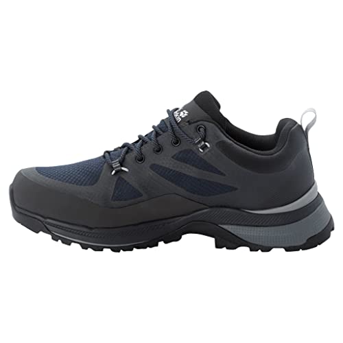 Jack Wolfskin Herren Force Striker Texapore Low M Walking-Schuh, Dark Blue/Phantom, 42/42.5 EU von Jack Wolfskin