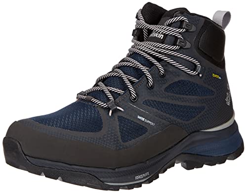 Jack Wolfskin Herren Force Striker Texapore Mid M Walking-Schuh, Dark Blue/Phantom, 41/42 EU von Jack Wolfskin