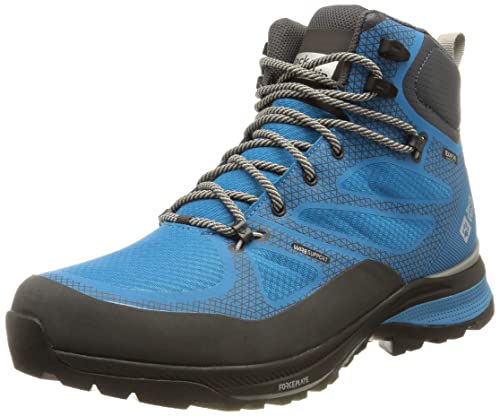 Jack Wolfskin Herren Force Striker Texapore Mid M, Blue / Lime, 43 EU von Jack Wolfskin