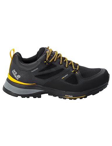 Jack Wolfskin Herren Force Striker Texapore Low M, Black / Burly Yellow Xt, 39.5 EU von Jack Wolfskin