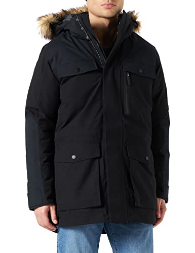 Jack Wolfskin Herren Glacier Bay Funktionsjacken, Black, XL von Jack Wolfskin