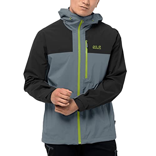 Jack Wolfskin Herren Go Hike Jacke, Storm Grey, Large von Jack Wolfskin