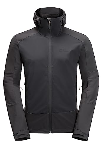 Jack Wolfskin Herren Kammweg Jacke, Phantom, XXL von Jack Wolfskin