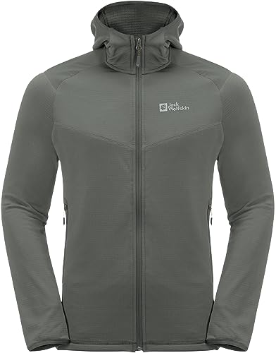 Jack Wolfskin Herren Kolbenberg Fleecejacke, Gecko Green, L von Jack Wolfskin