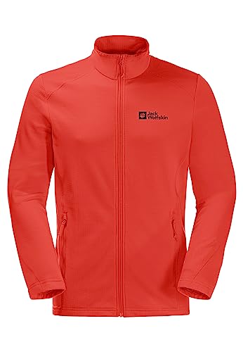 Jack Wolfskin Herren Kolbenberg Fz M Jacke, Starkes Rot, M von Jack Wolfskin