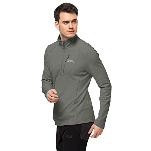 Jack Wolfskin Herren Kolbenberg Sweatshirt, Gecko Grün, L von Jack Wolfskin