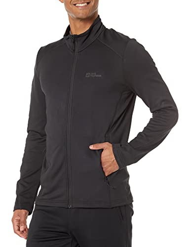 Jack Wolfskin Herren Kolbenberg Pullover, Black, L von Jack Wolfskin