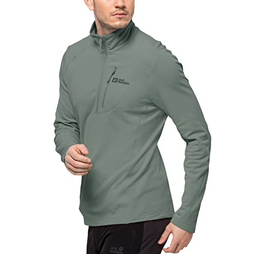 Jack Wolfskin Herren Kolbenberg Pullover, Hedge Green, L von Jack Wolfskin