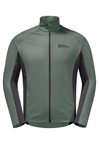 Jack Wolfskin Herren MOROBBIA FZ Jacke, Hedge Green, M von Jack Wolfskin