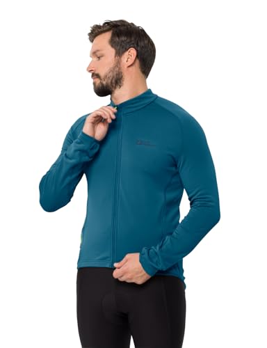 Jack Wolfskin Herren MOROBBIA FZ Light M Fleecejacke, Blue Daze, XL Jack Wolfskin Herren MOROBBIA FZ Light M Fleecejacke, Blue Daze, XL von Jack Wolfskin