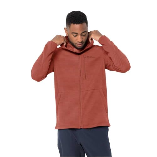 Jack Wolfskin Herren Modesto Fleecejacke, Barn Red, XL Jack Wolfskin Herren Modesto Fleecejacke, Barn Red, XL von Jack Wolfskin