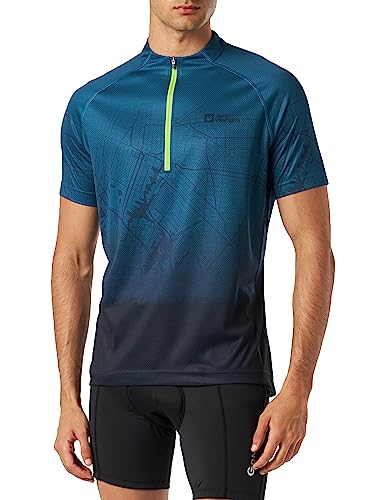 Jack Wolfskin Herren Morobbia T-Shirt, Blue Daze 51, M von Jack Wolfskin