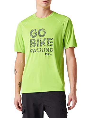 Jack Wolfskin Herren Morobbia T-Shirt, Fresh Green, M von Jack Wolfskin