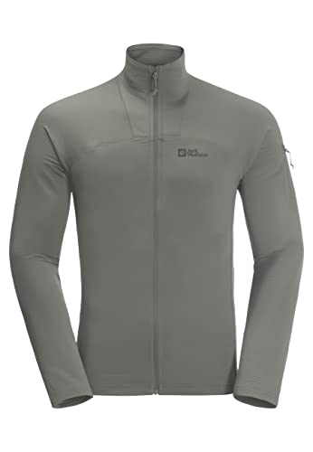 Jack Wolfskin Herren Prelight Fleecejacke, Gecko Green, XXL Jack Wolfskin Herren Prelight Fleecejacke, Gecko Green, XXL von Jack Wolfskin
