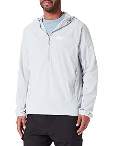 Jack Wolfskin Herren Prelight Overhead Jacke, Silver Grey, M von Jack Wolfskin