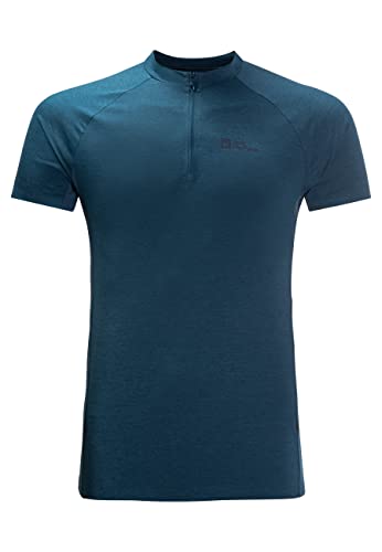 Jack Wolfskin Herren Prelight T-Shirt, Dark Sea, S von Jack Wolfskin