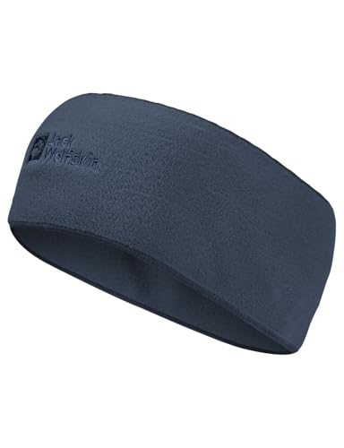 Jack Wolfskin Herren REAL Stuff Headband Stirnband, Midnight Sky, One Size von Jack Wolfskin