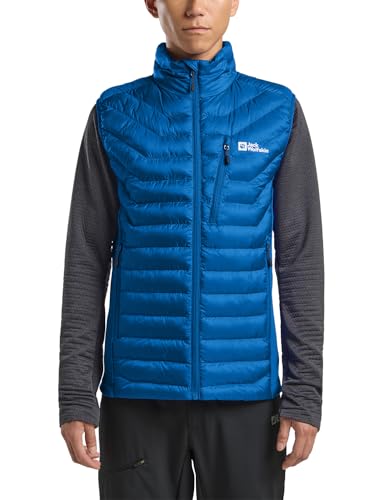 Jack Wolfskin Herren ROUTEBURN PRO INS Vest M Weste, Vibrant Blue, L von Jack Wolfskin