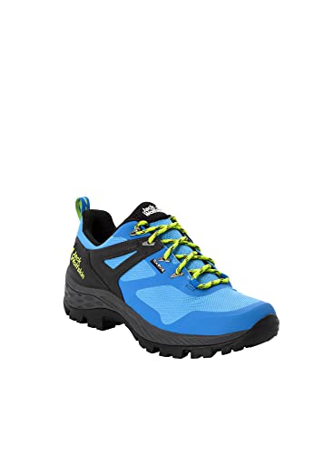 Jack Wolfskin Herren Rebellion Guide Texapore Low M, Blue / Lime, 40.5 EU von Jack Wolfskin